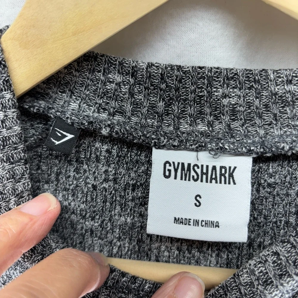 Gymshark Charcoal‎ Knit Crop Top - Picture 4 of 6